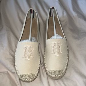 Tommy Hilfiger espadrilles tan / light natural size 8.5 M